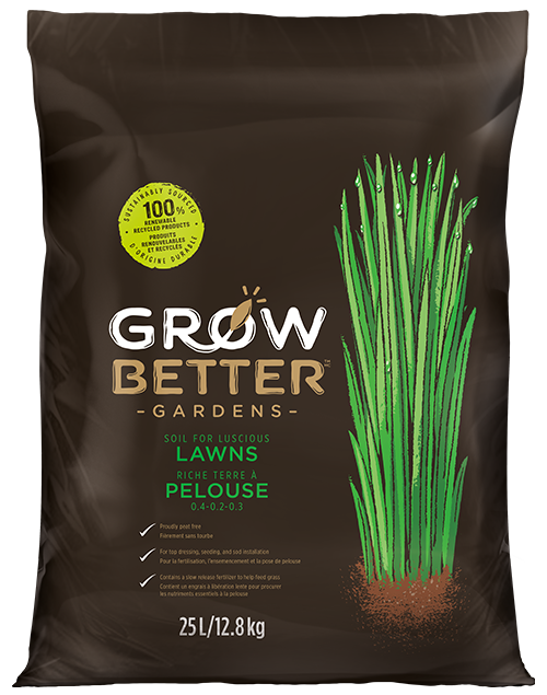 SOIL - GrowBetter Gardens™ Soil for Luscious Lawns