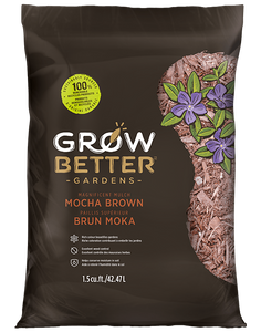Mulch - GrowBetter Gardens™ Magnificent Mulch – Mocha Brown