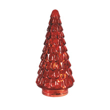 Load image into Gallery viewer, Molded Glass Accent Tree with LED Lights

