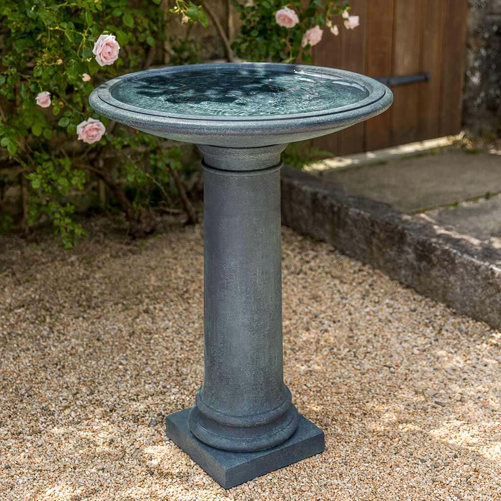 Birdbath - Cast Stone - The Hampton