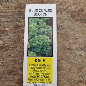 Kale - Blue Scotch Curled