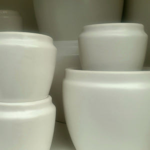 Bianca Ceramic Pot + Vase Cover Collection