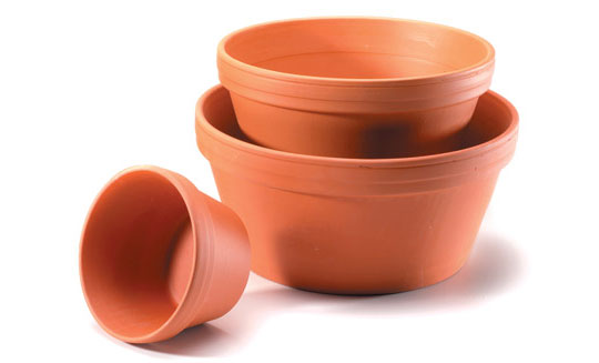 Clay Pots - Half