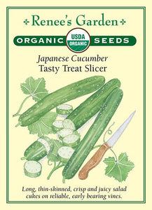 Cucumber Slicing Tasty Treat Organic