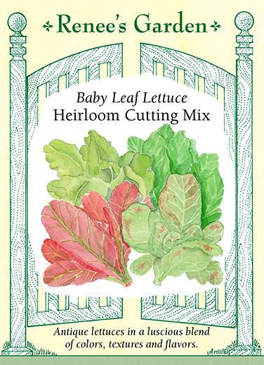 Lettuce Heirloom Cutting Mix