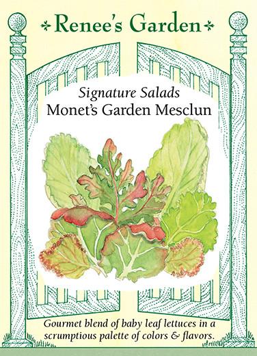 Lettuce Mesclun Monet's Garden 