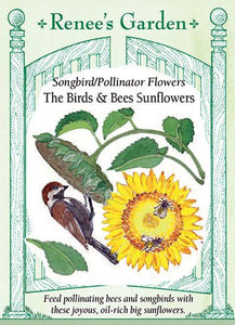 Sunflower Birds and Bees
