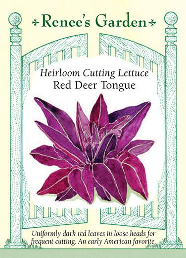 Lettuce Red Deer Tongue