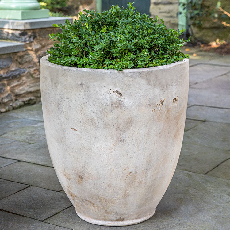 Rovigo Round Planter, Antico Terra Cotta